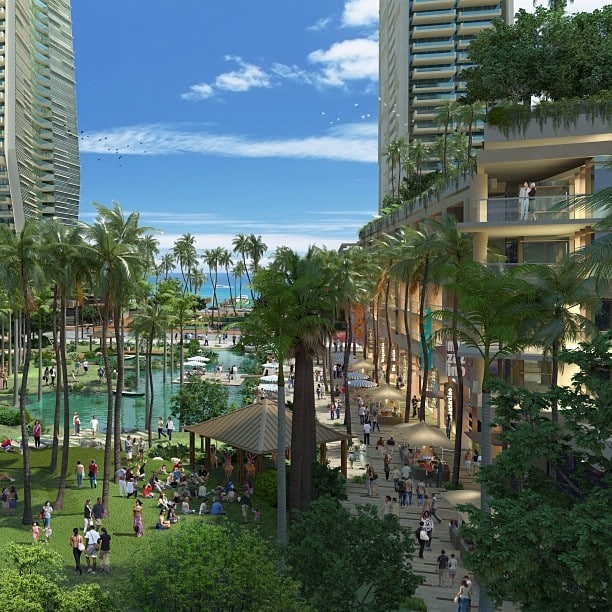 Ward Village has been awarded LEED Neighborhood Development (ND) Platinum certification! Ward Village is the largest LEED-ND Platinum project ever certified in the United States, and the only LEED-ND Platinum-certified project in Hawai‘i.