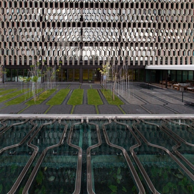 Have you been to the newly renovated IBM Building? #WardVillage #IBM #Building #architecture