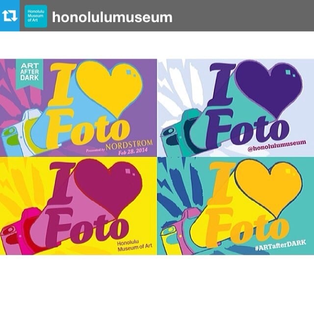 #Repost from @honolulumuseum. Strike a pose at #ARTafterDark this Friday! Food, art, music & dancing at the @honolulumuseum — what more can you ask for?
