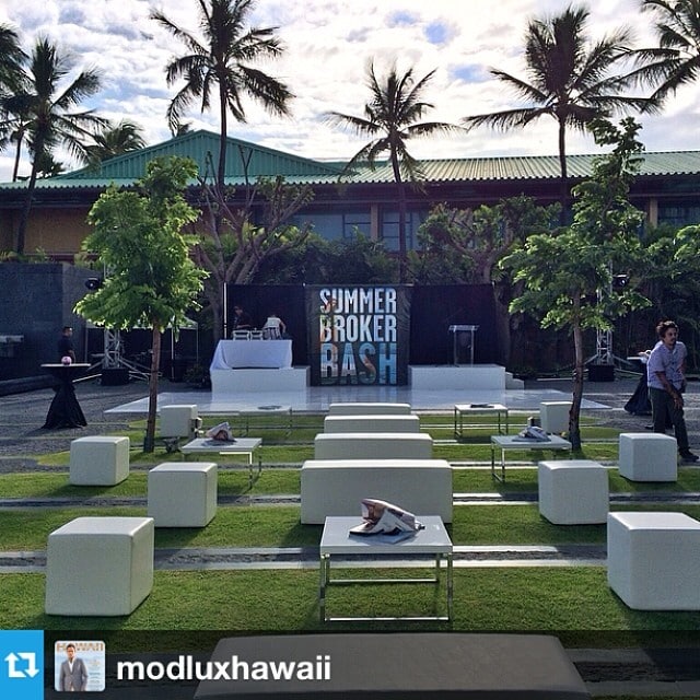 Awesome #repost from @modluxhawaii, our sponsor for our Summer Broker Bash! #wardvillage