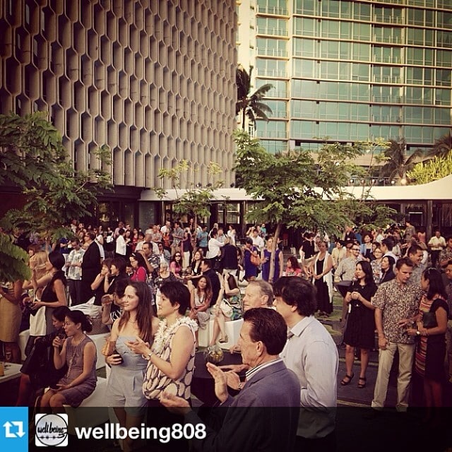 #Repost from @wellbeing808: We held a special brokers event for the Hawaii realtor industry tonight! #wardvillage