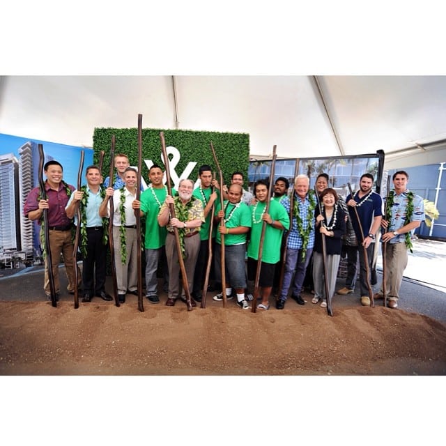 Community leaders, future residents, partners and stakeholders gathered today to honor the history of the land with a Hawaiian blessing and celebrate the birth of a sustainable community at the Waiea groundbreaking event.