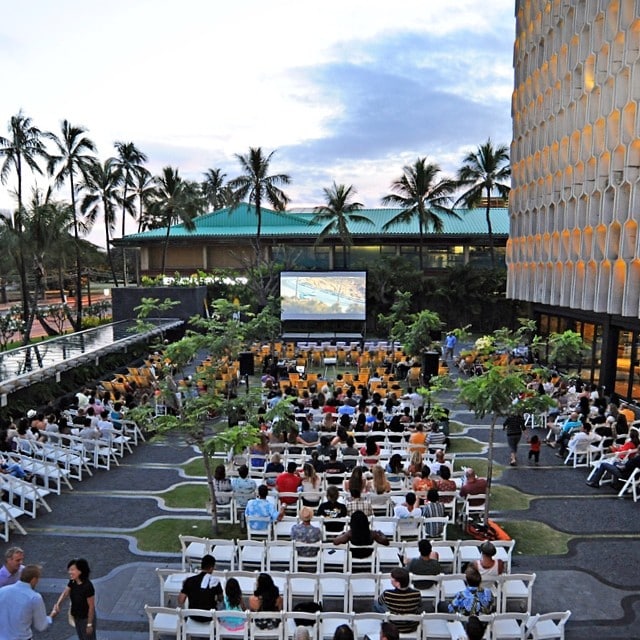 Relive the ’80s ping pong glory days at #CourtyardCinema on Wednesday, July 9! This month, we’re showcasing Michael Tully’s American comedy Ping Pong Summer. Enjoy ping pong tables, games and demos from Aloha Table Tennis and don your best ’80s attire for a chance to win great prizes! Tickets are free and available at www.wardvillagecourtyardcinema.com. Presented by @WardVillage, #HIFF and @consolidatedhi.