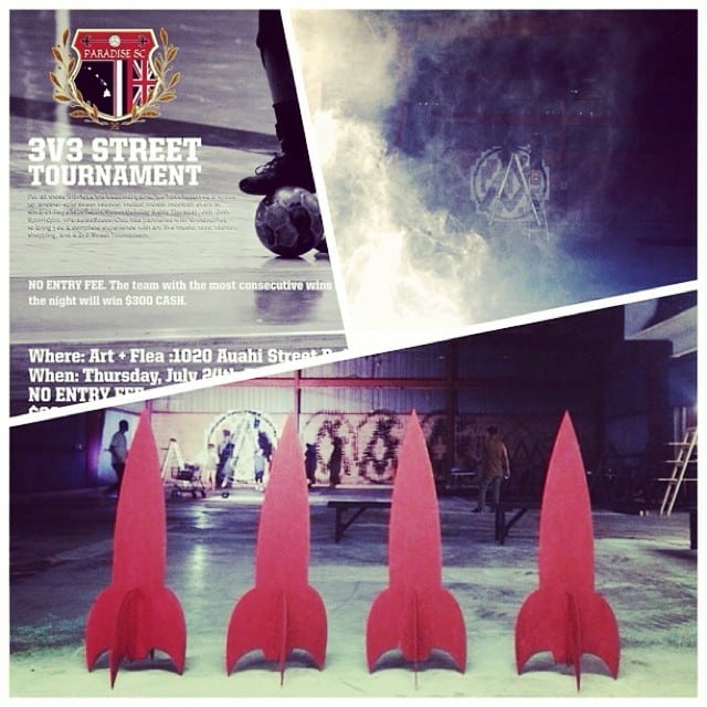 Less than one hour until @artandflea! Starting heading to 1020 Auahi St. at @wardvillage.