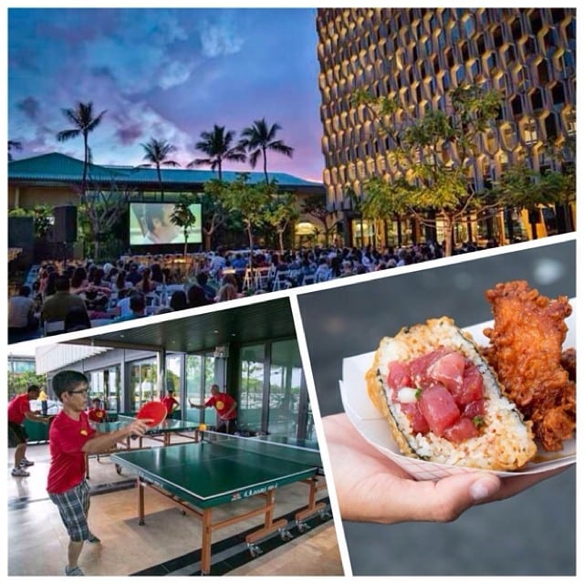 Take a look at some of these great #CourtyardCinema shots from #HIFF! The next Courtyard Cinema is happening at @wardvillage on August 14!