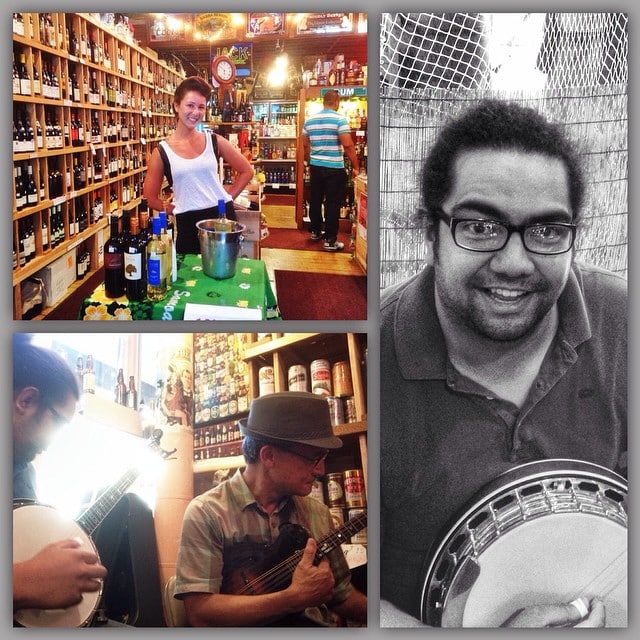 *Cheers* to the long weekend! We’re celebrating with banjos and wine at the @liquorcollection. What do your weekend plans entail? #wardvillage #wardwarehouse