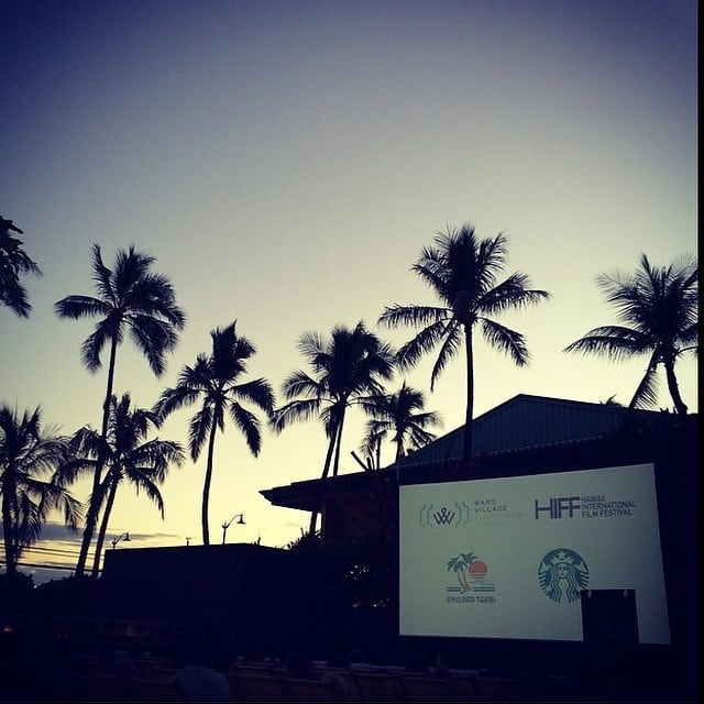Mahalo to everyone who joined us at #CourtyardCinema last night! Thanks for the great shot @teareef! #wardvillage #hiff