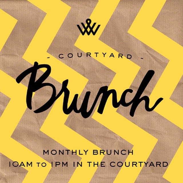 APRIL 12 | 10:00am – 1:00pm Courtyard Brunch is a NEW monthly event that features farm to table ingredients paired with local chefs, farmers & entertainers. Aprils theme is “Celebrating Women in Food” and we have some amazing chefs lined up for you. For more info & to get your tickets check out the events page on @wvshops website. #WeAreWard