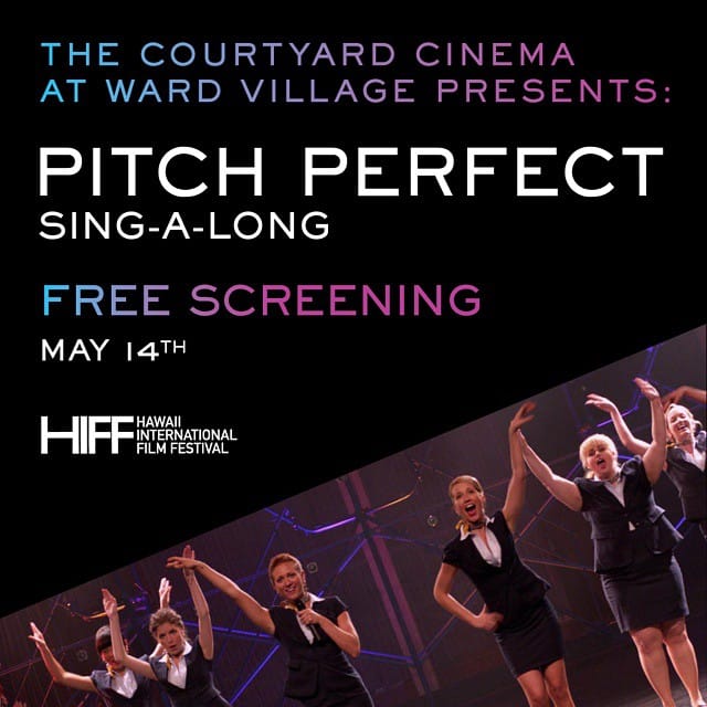 Aca-mazing! Join us for the free screening of #PitchPerfect1 Seats are limited. Reserve yours at www.wardvillagecourtyardcinema.com #weareward