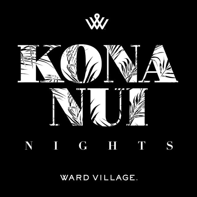 APRIL 26TH | 4:00 pm – 7:00 pm Kona Nui Nights is free and open to the public in the Ward Village Courtyard. This month we are featuring Kaʻea Lyons as emcee, Ka Pā Hula O Ka Lei Lehua, and @weldon_kekauoha . For more information & to reserve your tickets visit www.wardvillageshops.com #weareward #hawaii