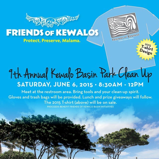 Kewalo Basin Park Clean-Up June 6th | 8:30AM- 12PM The Friends of Kewalos annual beach clean-up & fundraiser is happening on Saturday, June 9th. Learn more at www.kewalo.com #weareward