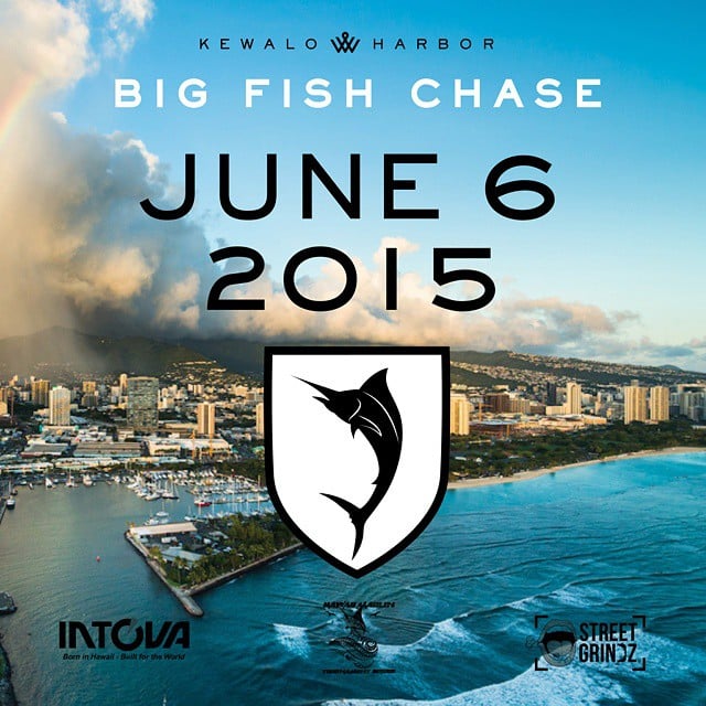 Ready to catch the big fish? Join us for the Big Fish Chase on June 6th at @kewaloharborhi. Guaranteed purse is $10k. Register at konatournaments.com. #weareward