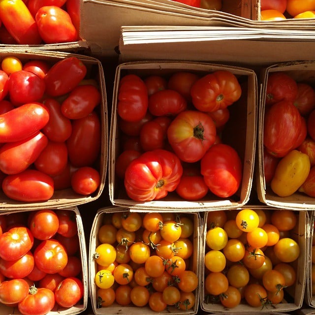 You say tom-ate-ah, we say to-mah-tah: either way these tomatoes at Fried Green Tomatoes look delicious! #WeAreWard