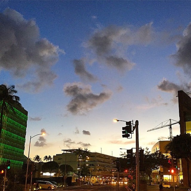 As we head home for the day, we wanted to say, may your night be as beautiful as this photo captured by  @reidread  #WeAreWard #WardVillage #Sunset #Hawaii #Summer