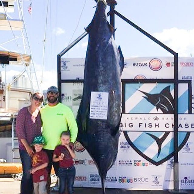 This weekend, Chuck O’Neill and his crew battled for 16 hours to reel in this 800+ Marlin to win the #bigfishchase tournament! To read more visit bit.ly/bigfishchase #WeAreWard #marlin #latepost