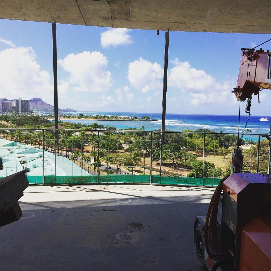 Behind the scenes at Waiea with @kupuhawaii #WeAreWard #WardVillage #DiamondHead #Hawaii