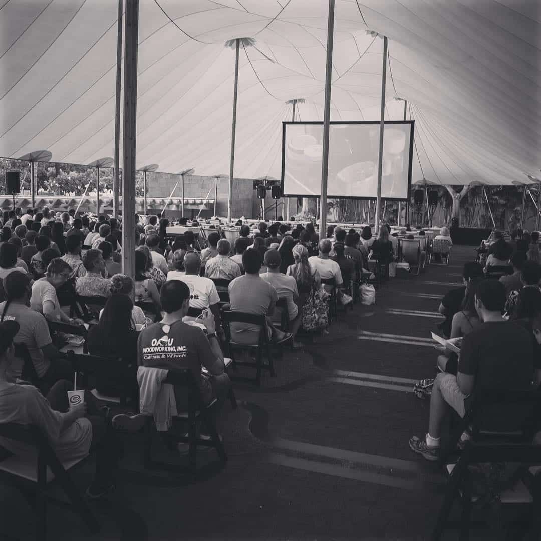 Courtyard Cinema is going to be a full house tomorrow night! All tickets have been reserved, but we’ll be allowing “stand-by” through once ticket holders are in! @pigandthelady will be serving ʻono eats & word on the street is… The Ward Village Shave Ice Cart may be making its very first appearance! PS: In case of rain, we’ll have the WV tent up! #WeAreWard #WardVillage #WardVillageShaveIce