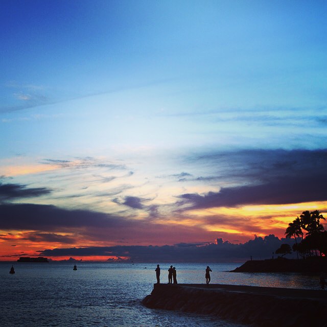 Ward Village + Sunsets =  #WeAreWard #WardVillage #HawaiianSunset