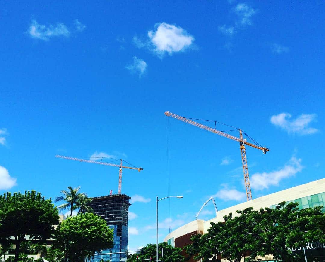 The ️ is shining in Ward Village!  #WeAreWard #WardVillage #HawaiiSkies