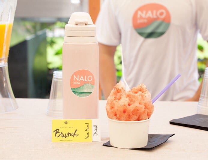 Courtyard Brunch is coming! Sunday, 11/8 from 10a – 1p. @nalojuicecompany #WeAreWard #WardVillage #NaloJuice #Brunch