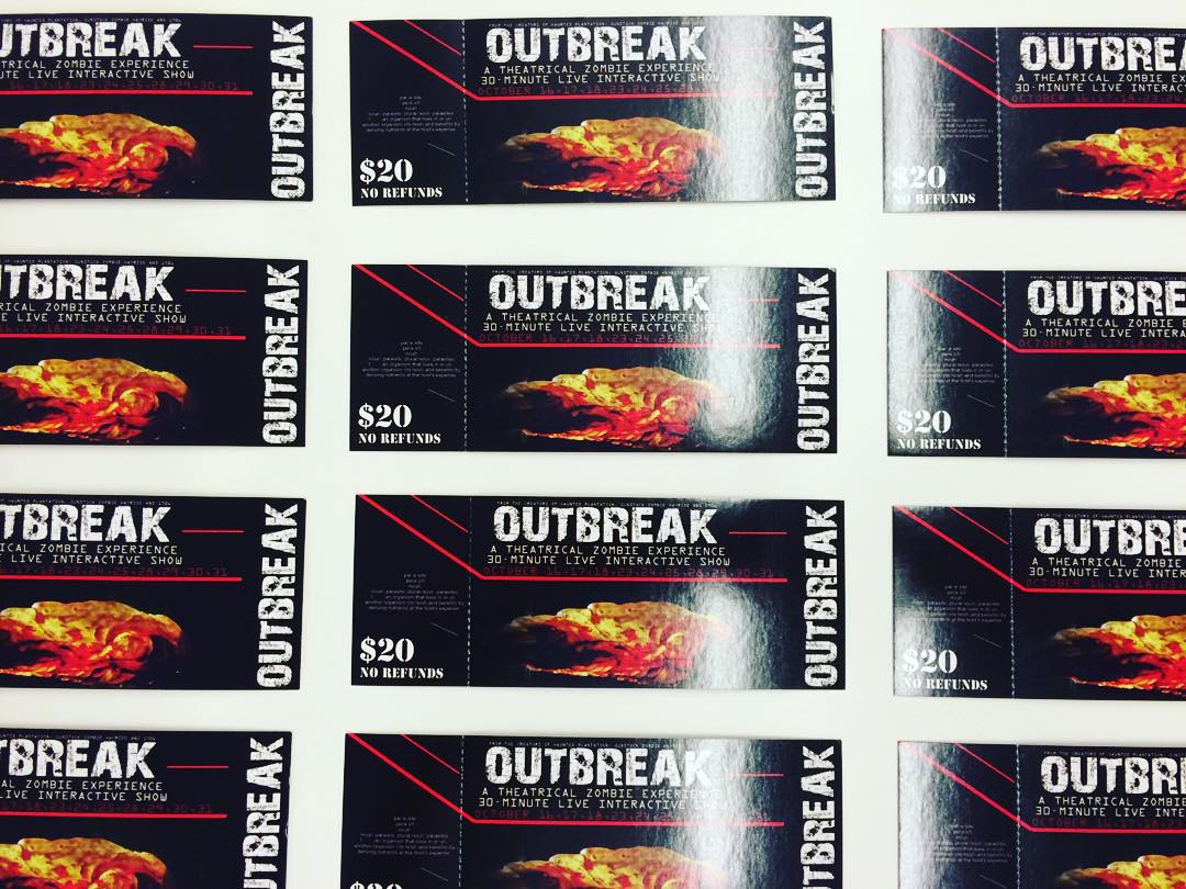 Who’s taking home one of these ticket 4-packs to @theoutbreakexperience? Find out during #pauhana hour!!! And if you haven’t entered, here’s your chance! Follow @wardvillage & @theoutbreakexperience & leave a comment down below tagging 3 friends you would take if you entered this zombie-infested warehouse. #WeAreWard #WardVillage #TheOutbreakExperience #Zombies #Halloween2015