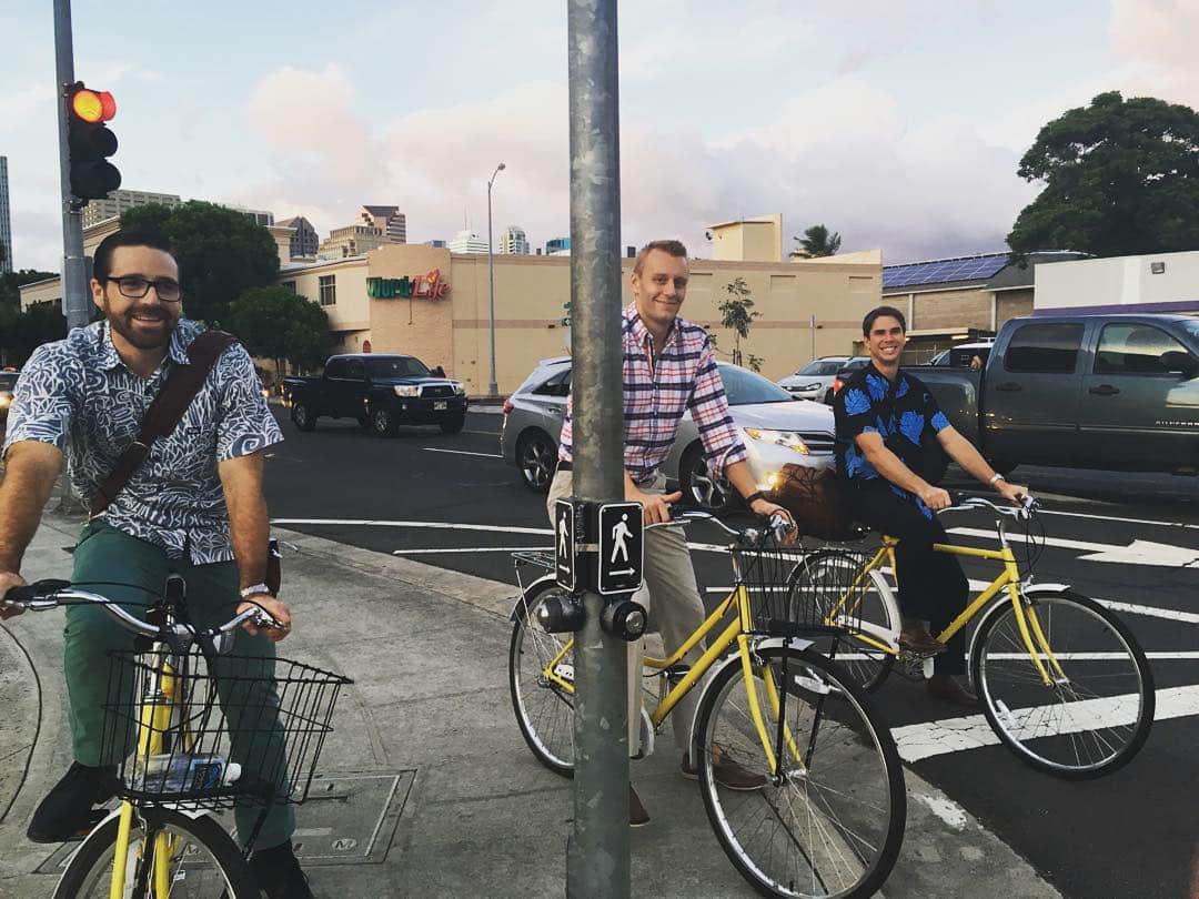 Oh, you know… Just biking back to the office. 🚴🏽 #HealthyLiving #WeAreWard #WardVillage #Biking