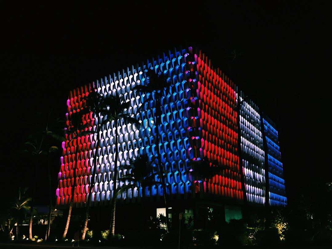 United for Paris.  ️ #PrayForParis #WeAreWard #WardVillage #Honolulu