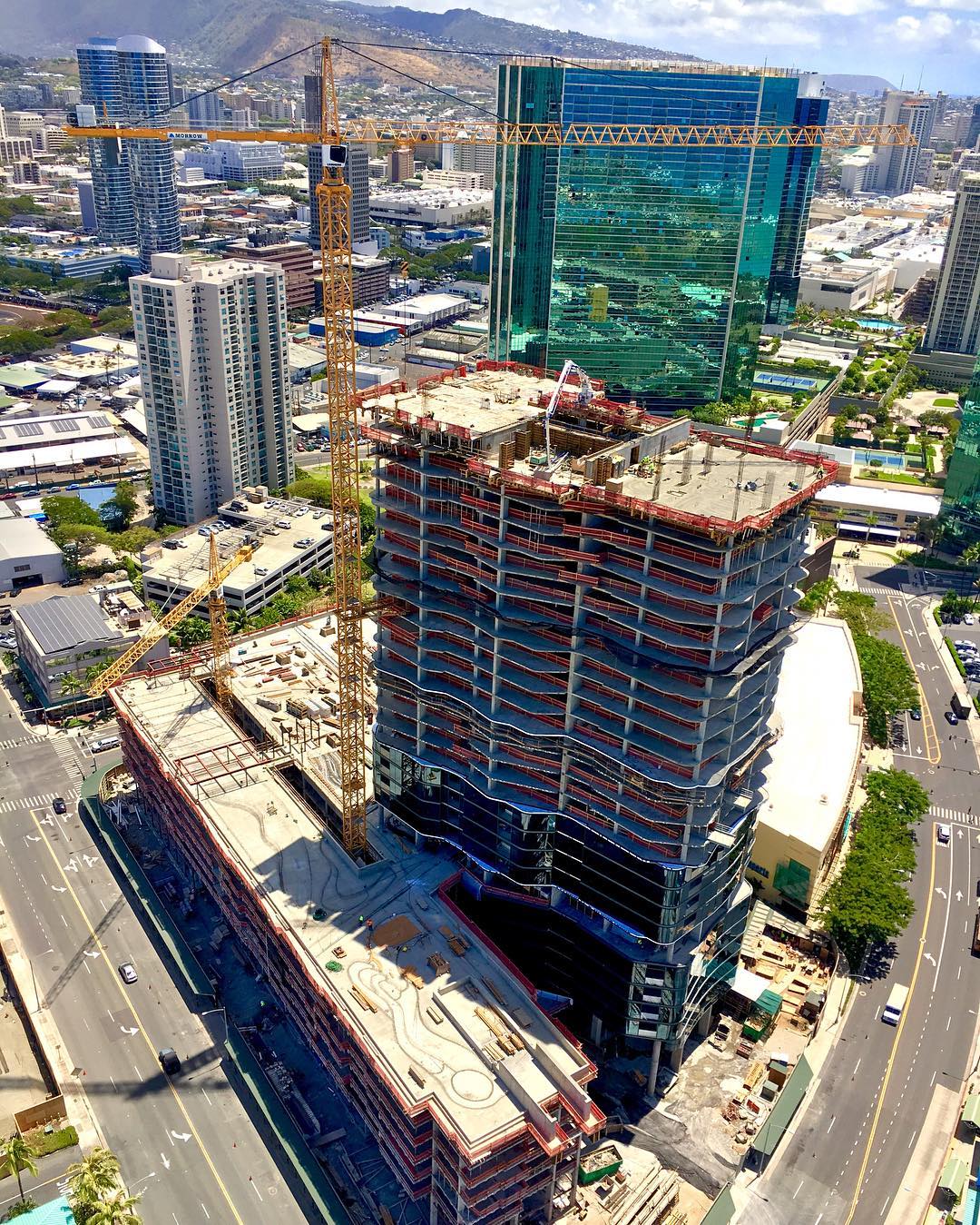 Anaha is well on its way! Photo by @derekhama #weareward #WardVillage #anaha #honolulu #hawaii