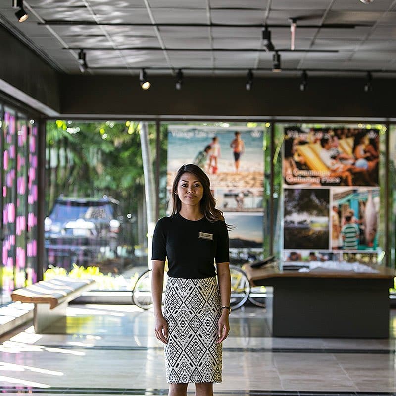 In our latest #WeAreWard blog, you’ll meet our Sales Gallery Concierge, Katrina! Link in bio. #wardvillage #kakaako #wvohana