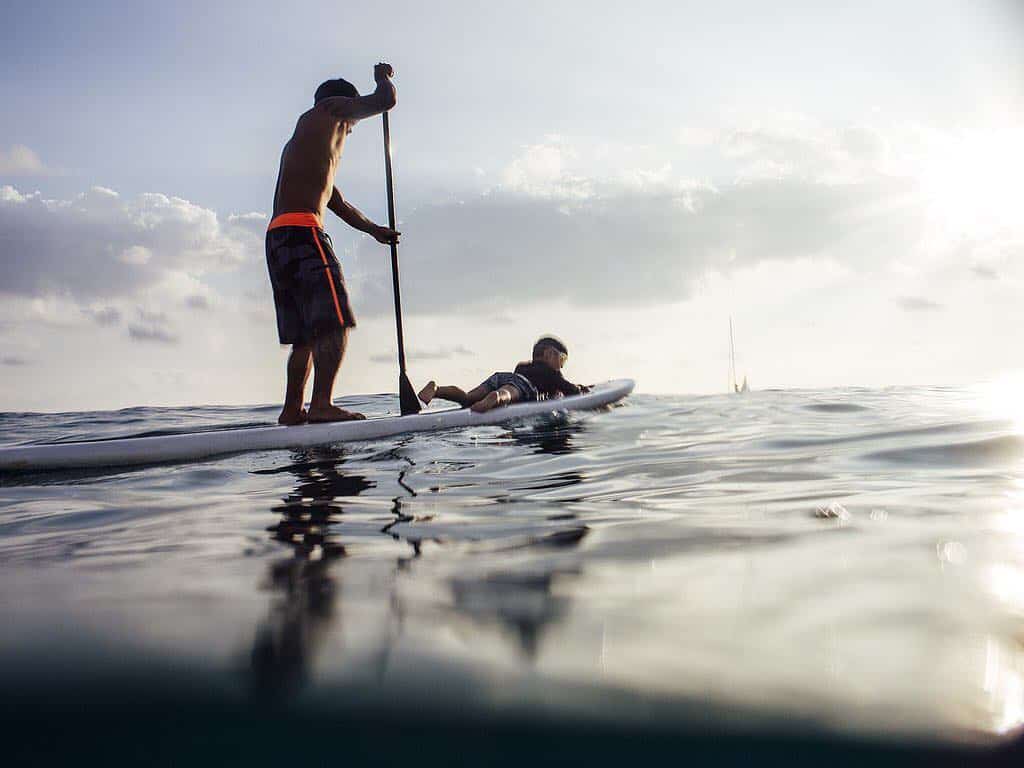 Summer’s here! That means fun in the sun & helpful hints to get you stand up paddle boarding in no time! Link to our blog in the bio. #weareward #wardvillage #kakaako #honolulu #surf #standuppaddle #kewalos #alamoanabeach