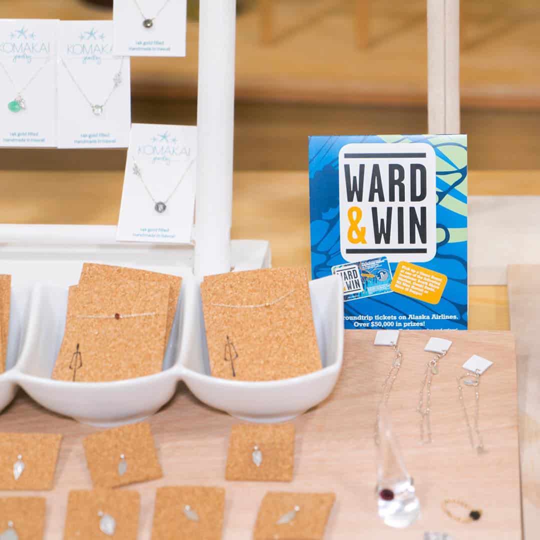 Ward &amp; Win ends tonight! Shop, dine, and play for a chance to win 10 round-trip tickets from @alaskaair. Details through link in bio. #wardvillage #weareward