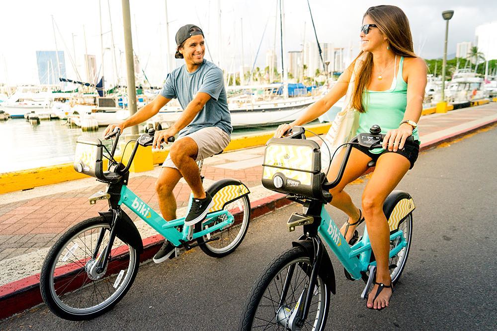 In 1817, the bicycle came on the scene & changed the world. 200 years later, thanks to bike sharing models like @gobikihi, the bike is back. Learn more on our blog; link in profile. #weareward #gobiki