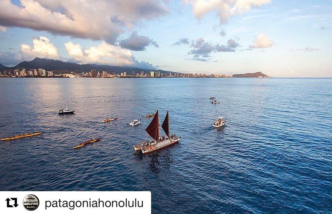 Join us to celebrate the Malama Honua book release with @patagoniahonolulu and hear from crew members of the Polynesian Voyaging Society. Tickets are free; RSVP link in bio.
