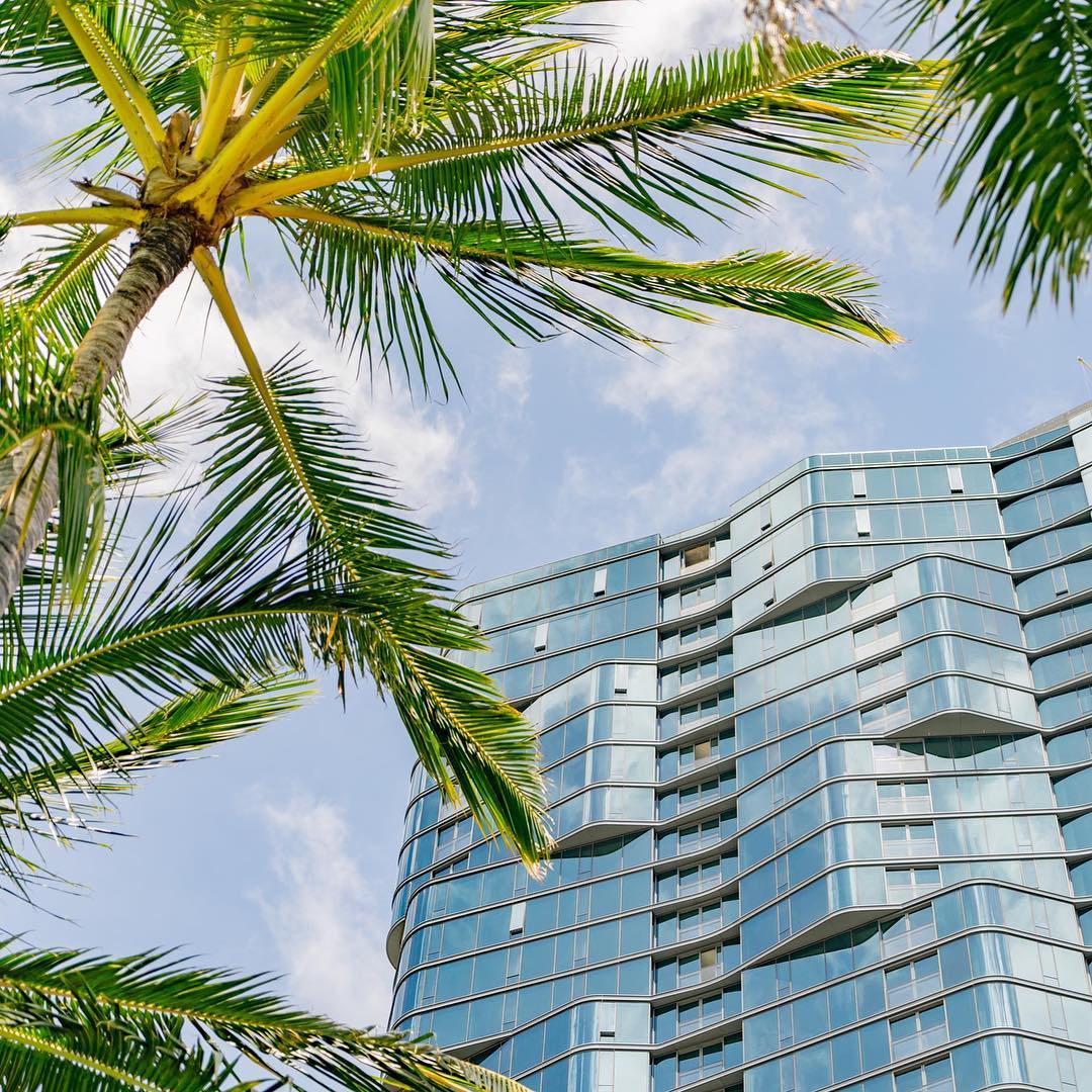 Palm trees, sun, tropical breezes — it’s another beautiful day in Hawaii. How are you spending your weekend? #weareward #anaha #luckywelivehawaii