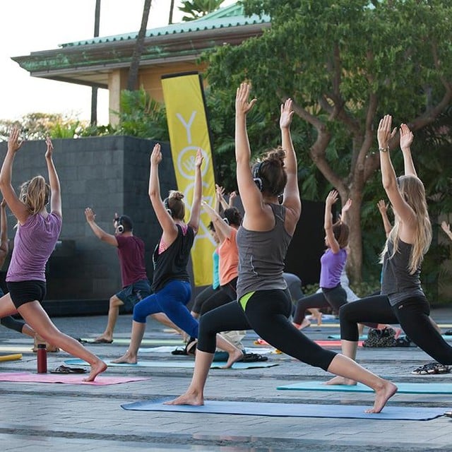 Due to the wet weather, we will be canceling tonight's Courtyard Yoga. Stay dry and we'll see you soon!
