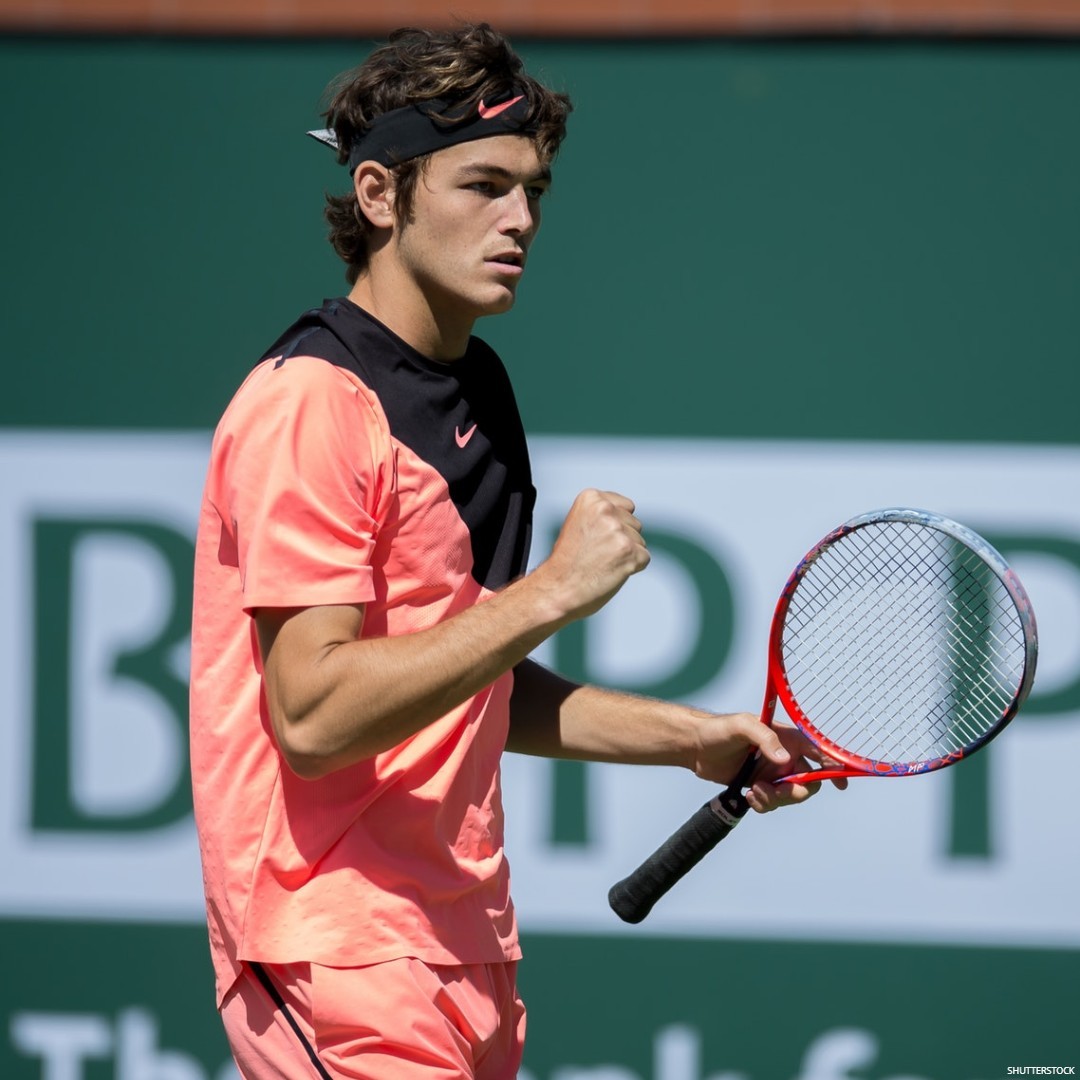 2016 ATP Newcomer of the Year Taylor Fritz is one of the many stars competing in the 4th annual Hawaii Open  This tennis phenom has been in the pros since 2015, when he was just 18 years old! And here&#039;s a fun fact: Fritz&#039;s childhood idol Pete Sampras was around to present him with a birthday cake that year. For tickets to the event, see the link in bio.
