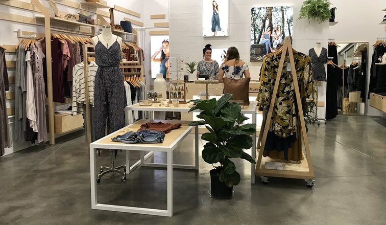Mahina store interior