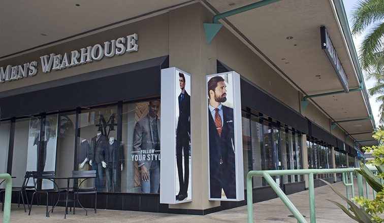 Men&#039;s Wearhouse exterior