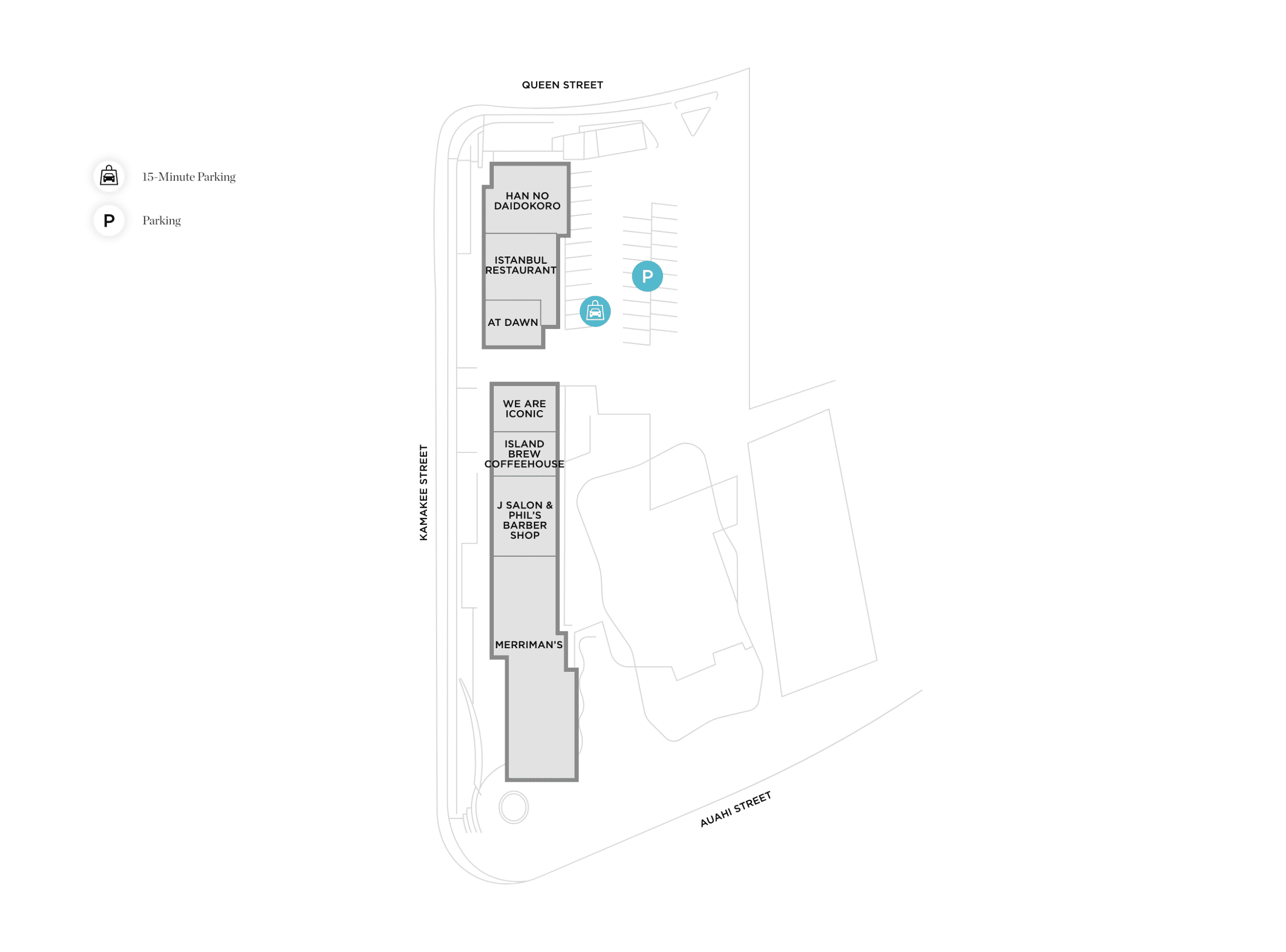 Anaha Shops Floorplan