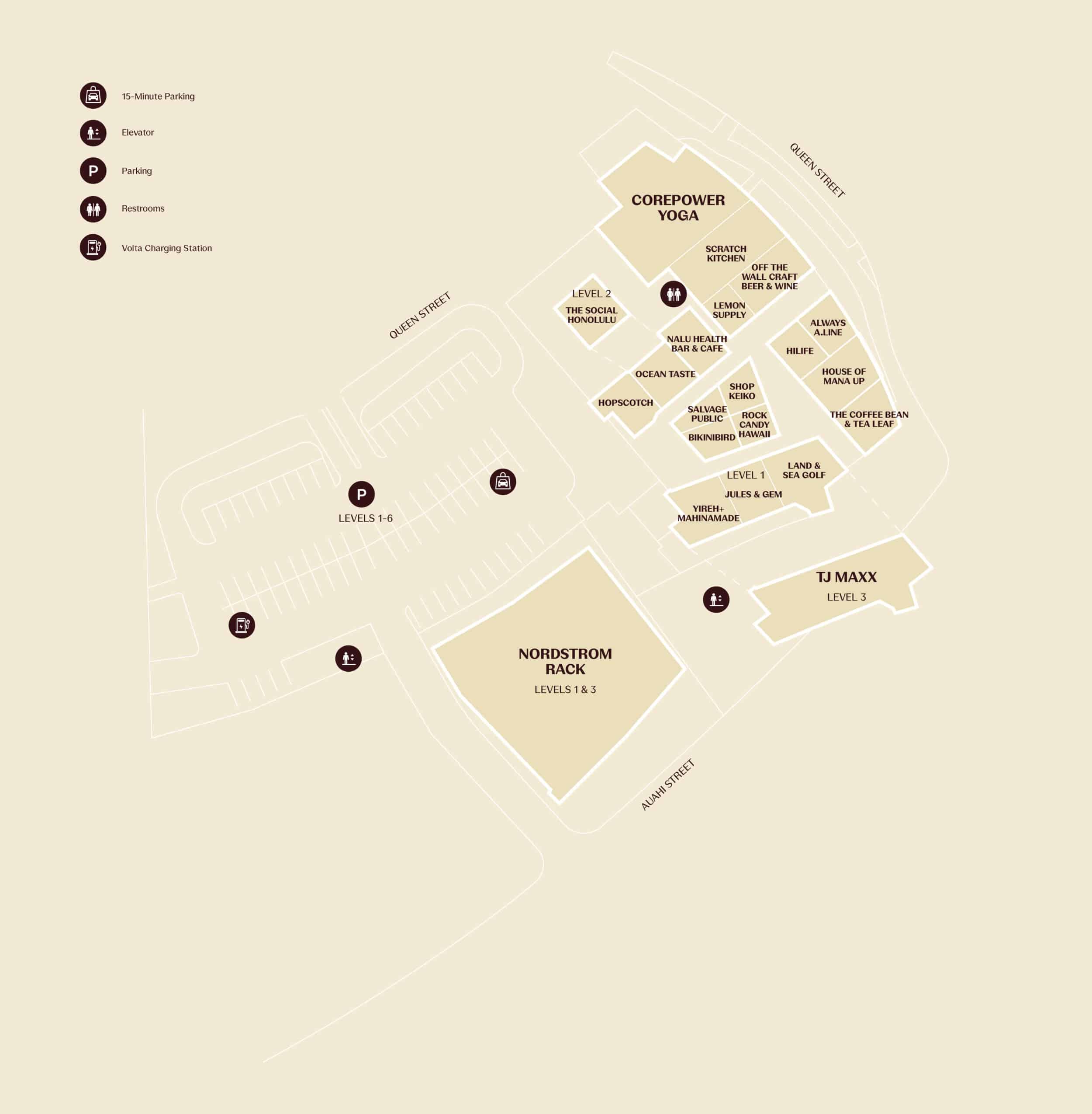 East Village Shops + South Shore Market Floorplan