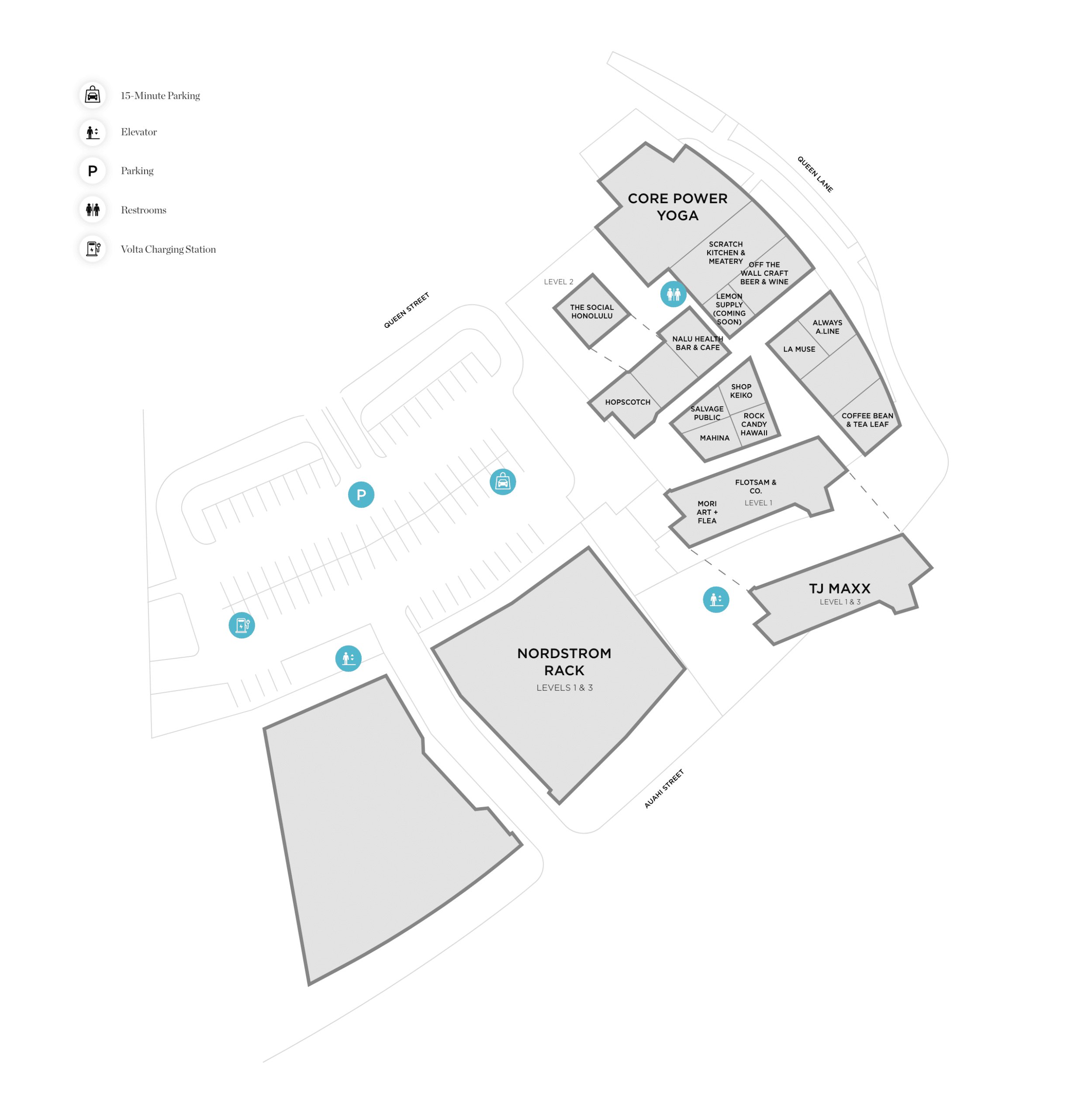 East Village Shops + South Shore Market Floorplan