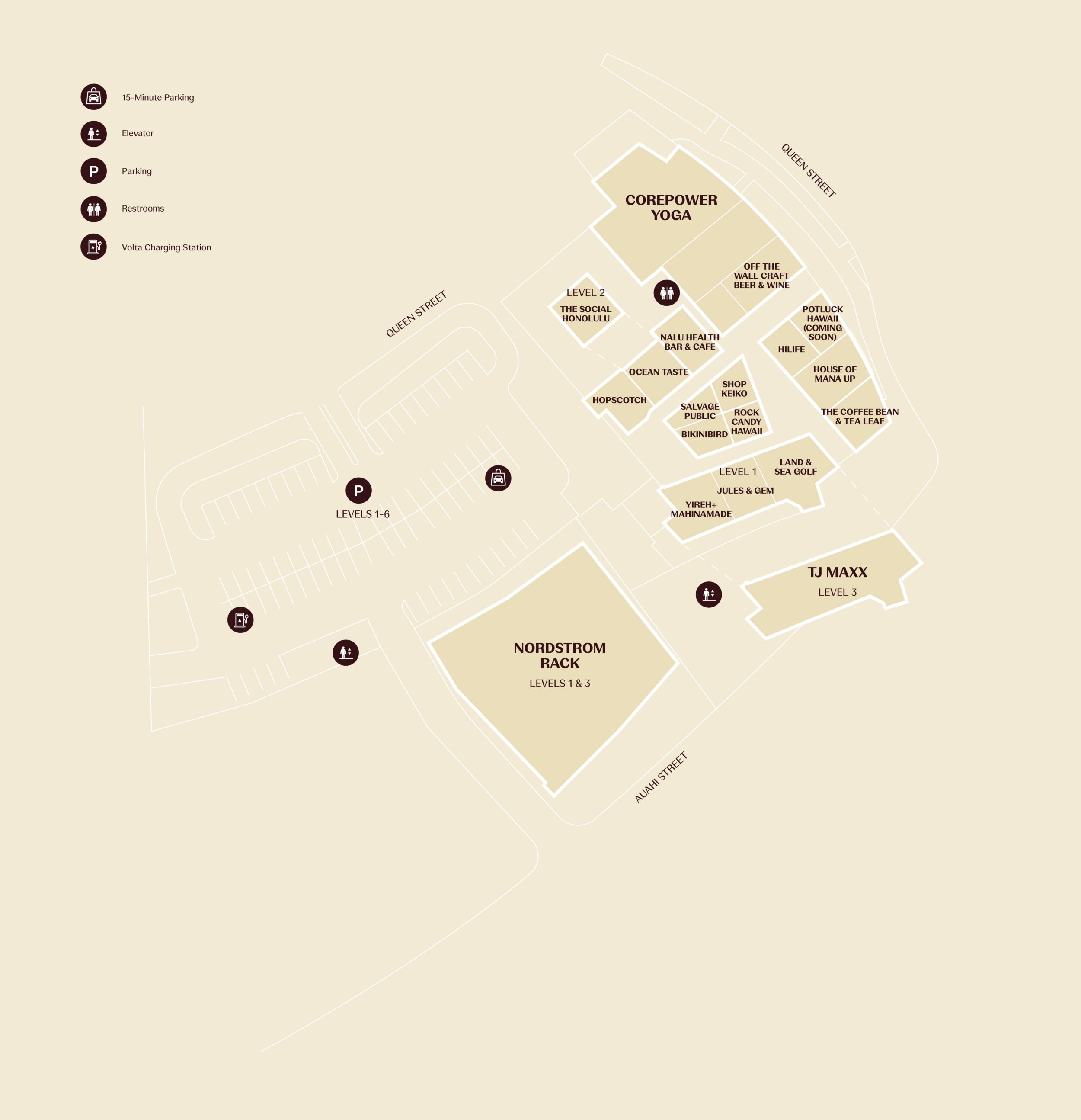 East Village Shops + South Shore Market Floorplan