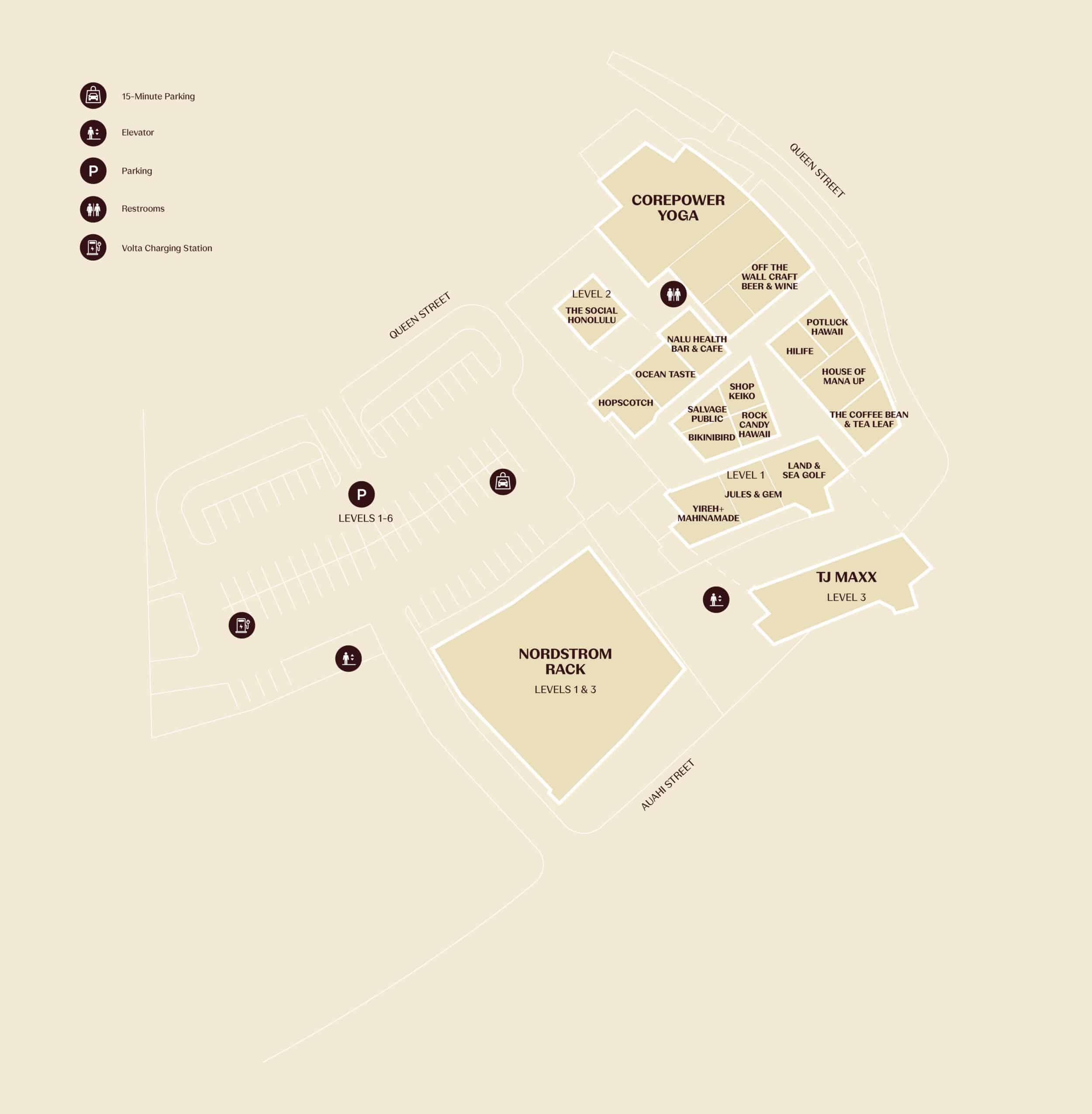 East Village Shops + South Shore Market Floorplan