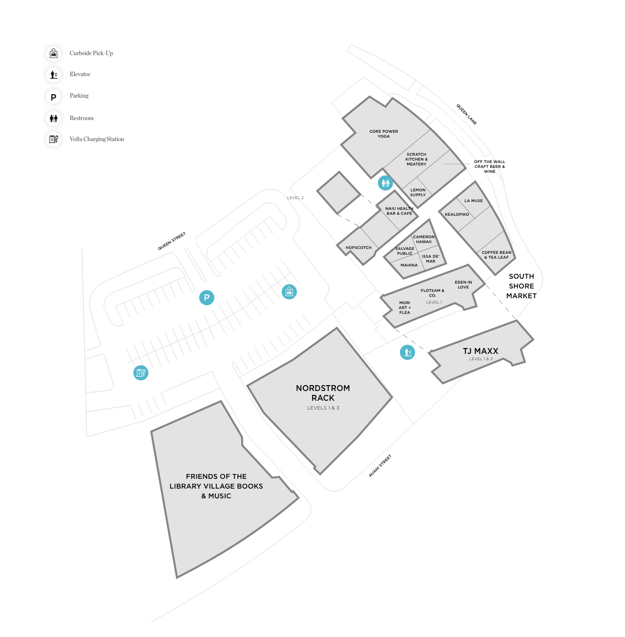 East Village Shops + South Shore Market Floorplan