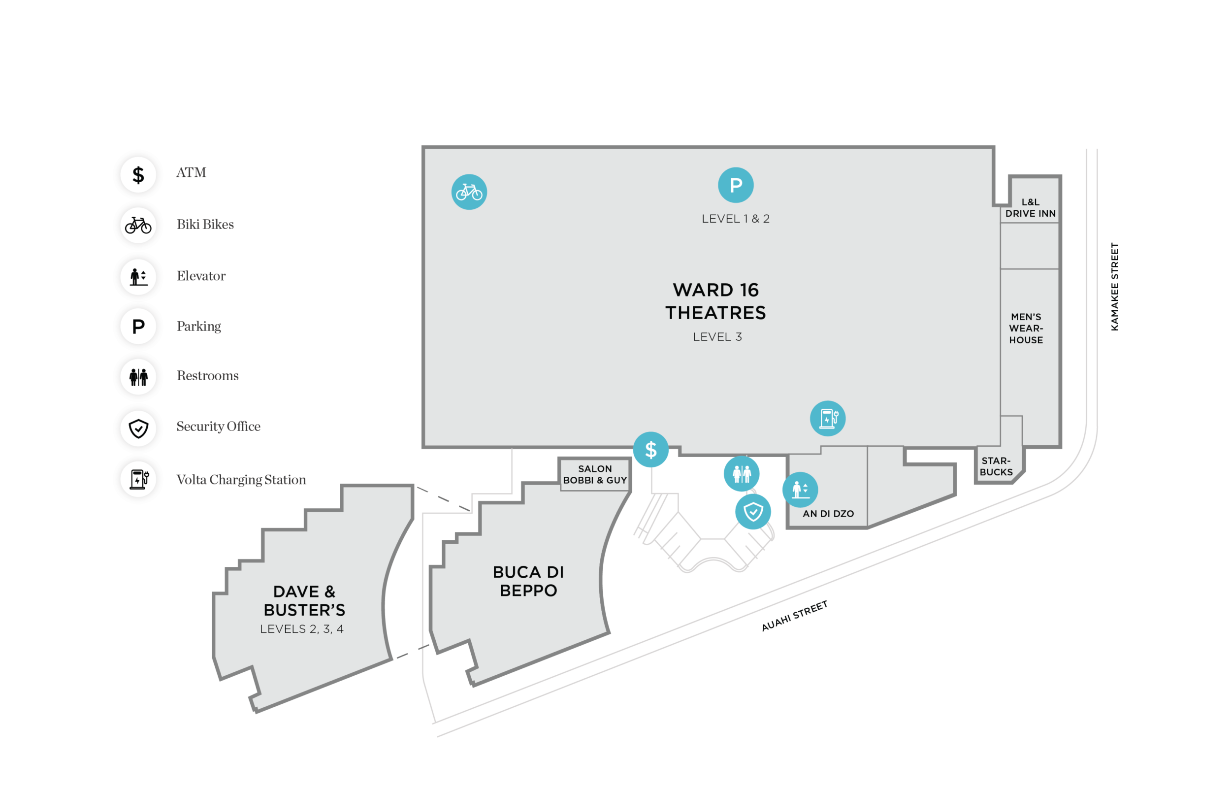 Ward Entertainment Center Floorplan