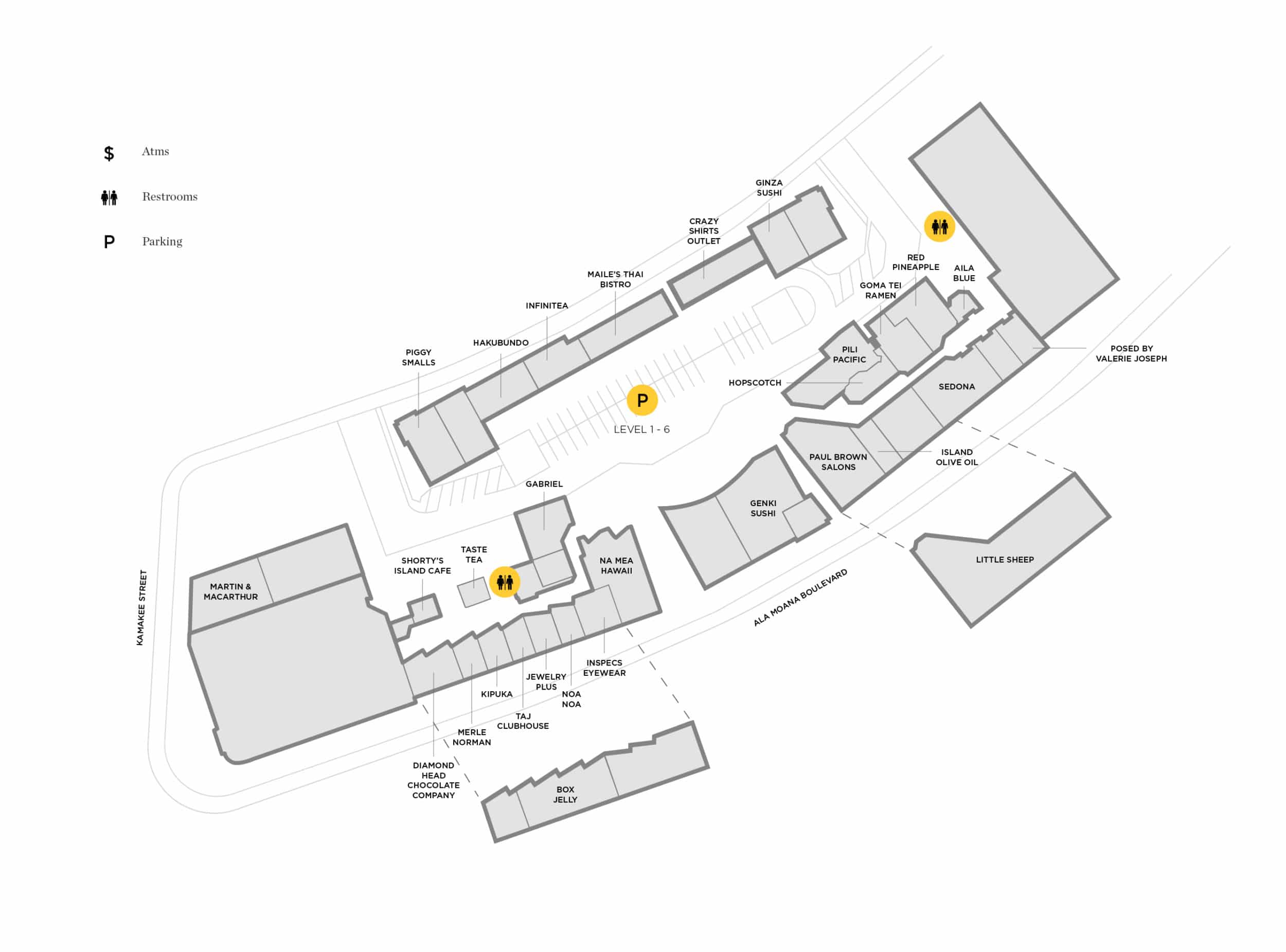 Ward Centre Floorplan