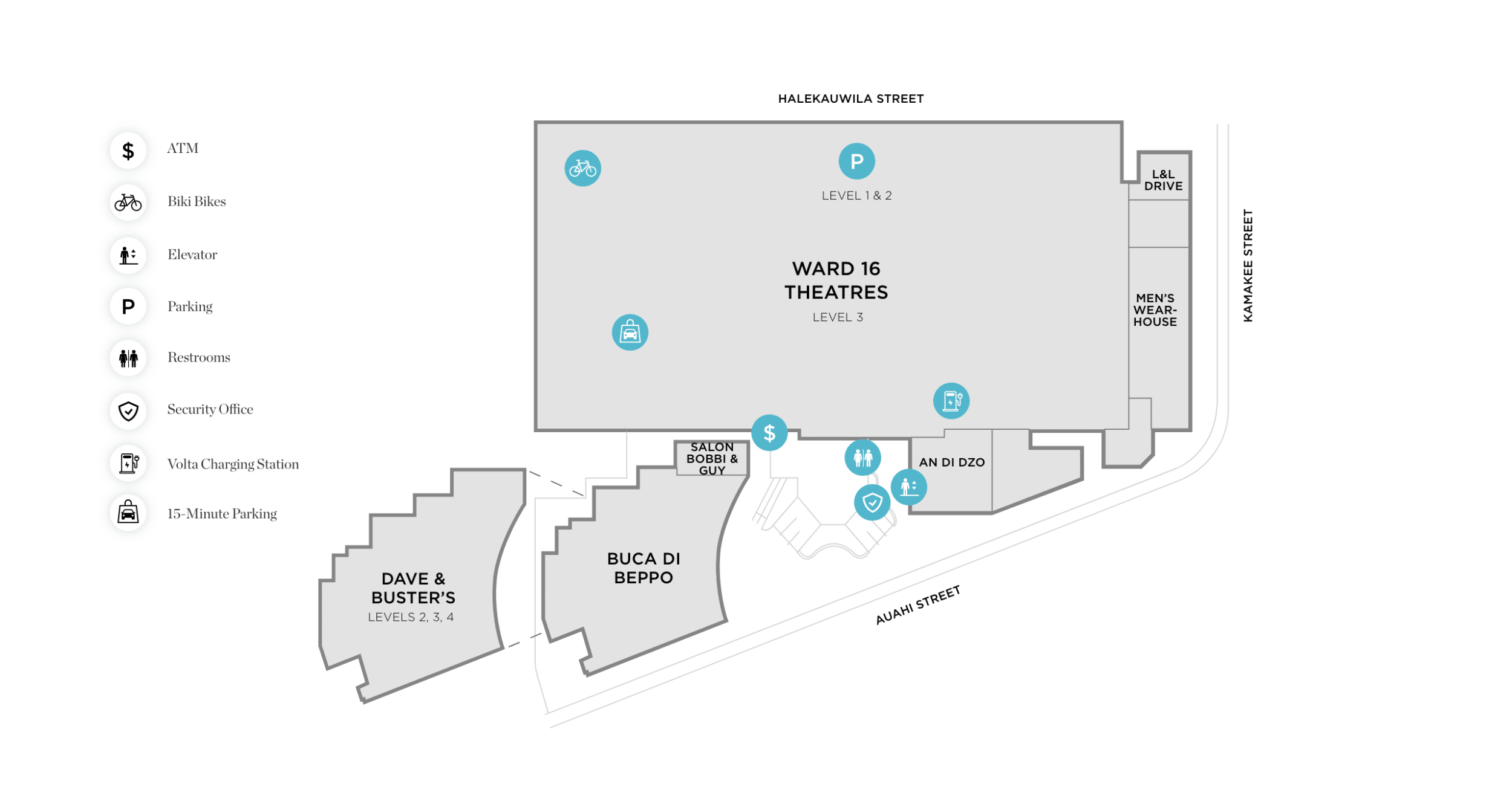 Ward Entertainment Center Floorplan