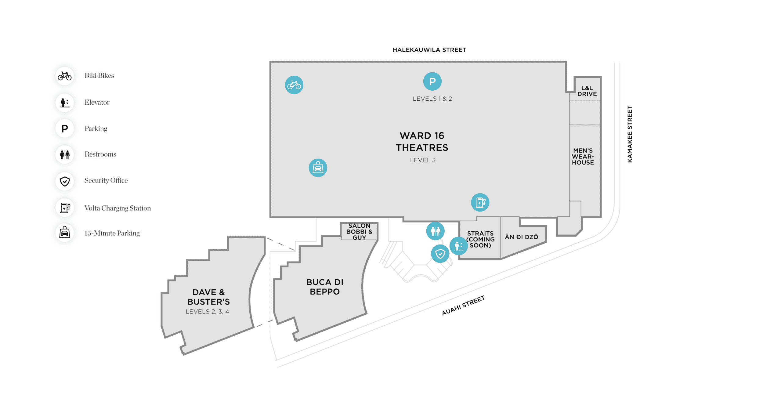 Ward Entertainment Center Floorplan