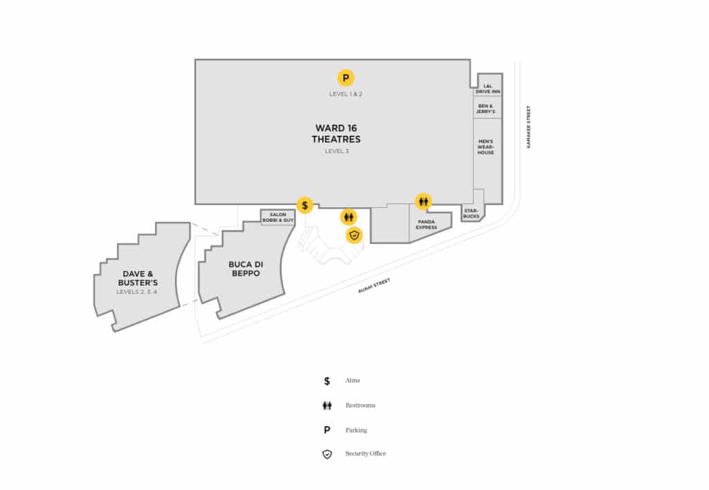 Ward Entertainment Center Floorplan