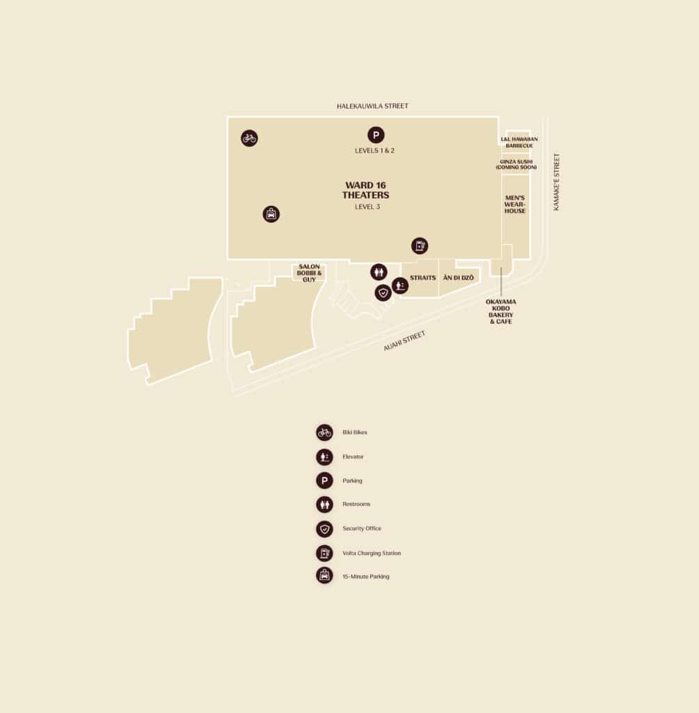 Ward Entertainment Center Floorplan